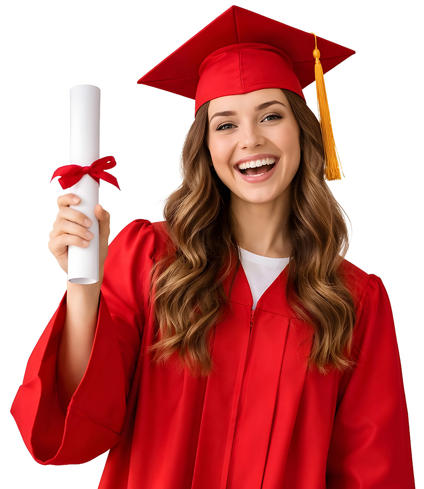 Student planning study in UK with scholarship